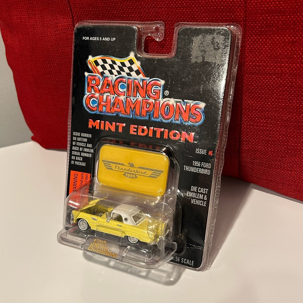 1956 Yellow Ford Thunderbird